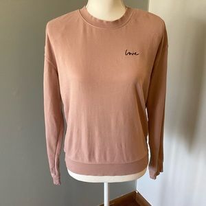 Pink Women’s Love Sweatshirt